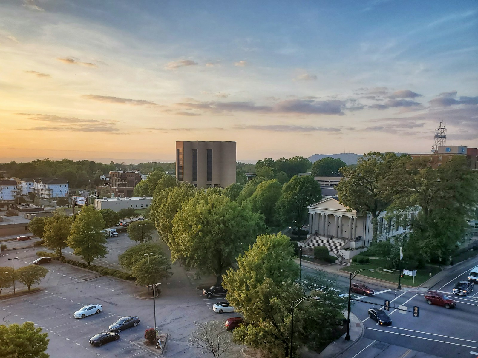 Downtown Greenville streetscape, where GEMS meets monthly